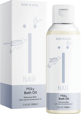 Naif Bath additive Bath oil Milky Baby & Kids, 100 ml