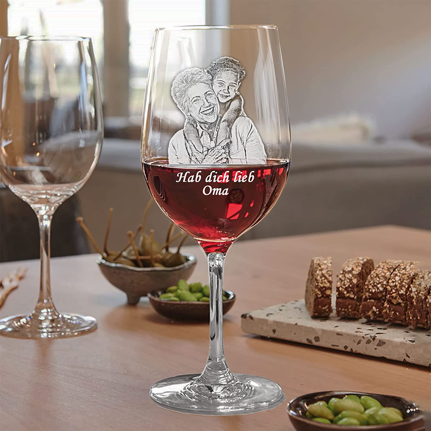 Spiegelau & Nachtmann Spiegelau Red Wine Glass with FREE Engraving & Personalised Photo