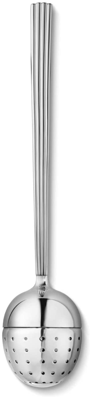 Georg Jensen - Bernadotte - tea infuser - stainless steel - height: 18.2 cm, diameter: 3.8 mm