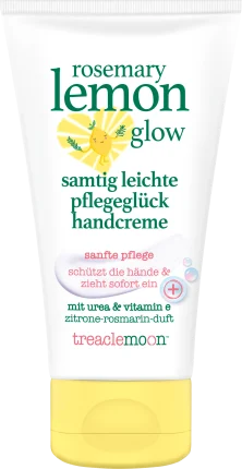 treaclemoon Hand cream rosemary lemon glow with 1% urea & vitamin E, 75 ml