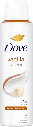 Antiperspirant deodorant spray Vanilla Scent, 150 ml