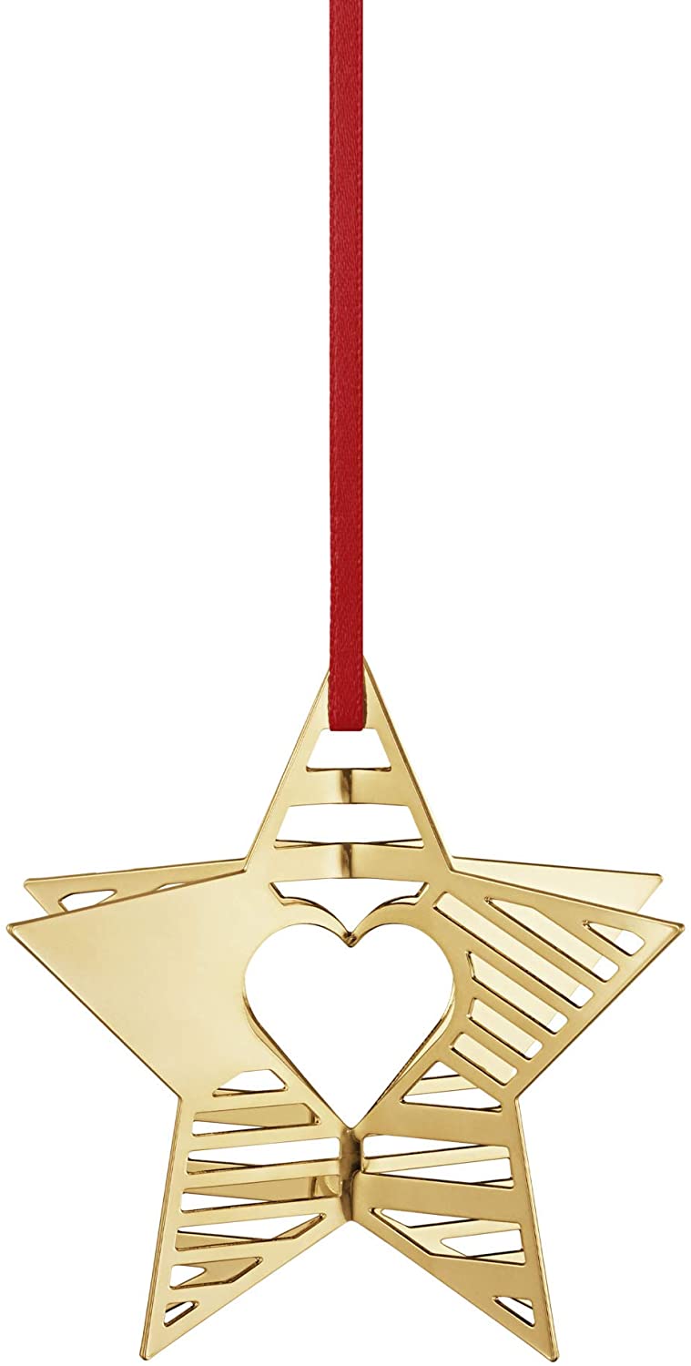Georg Jensen 2019 Star Christmas Decoration - Gold Plated