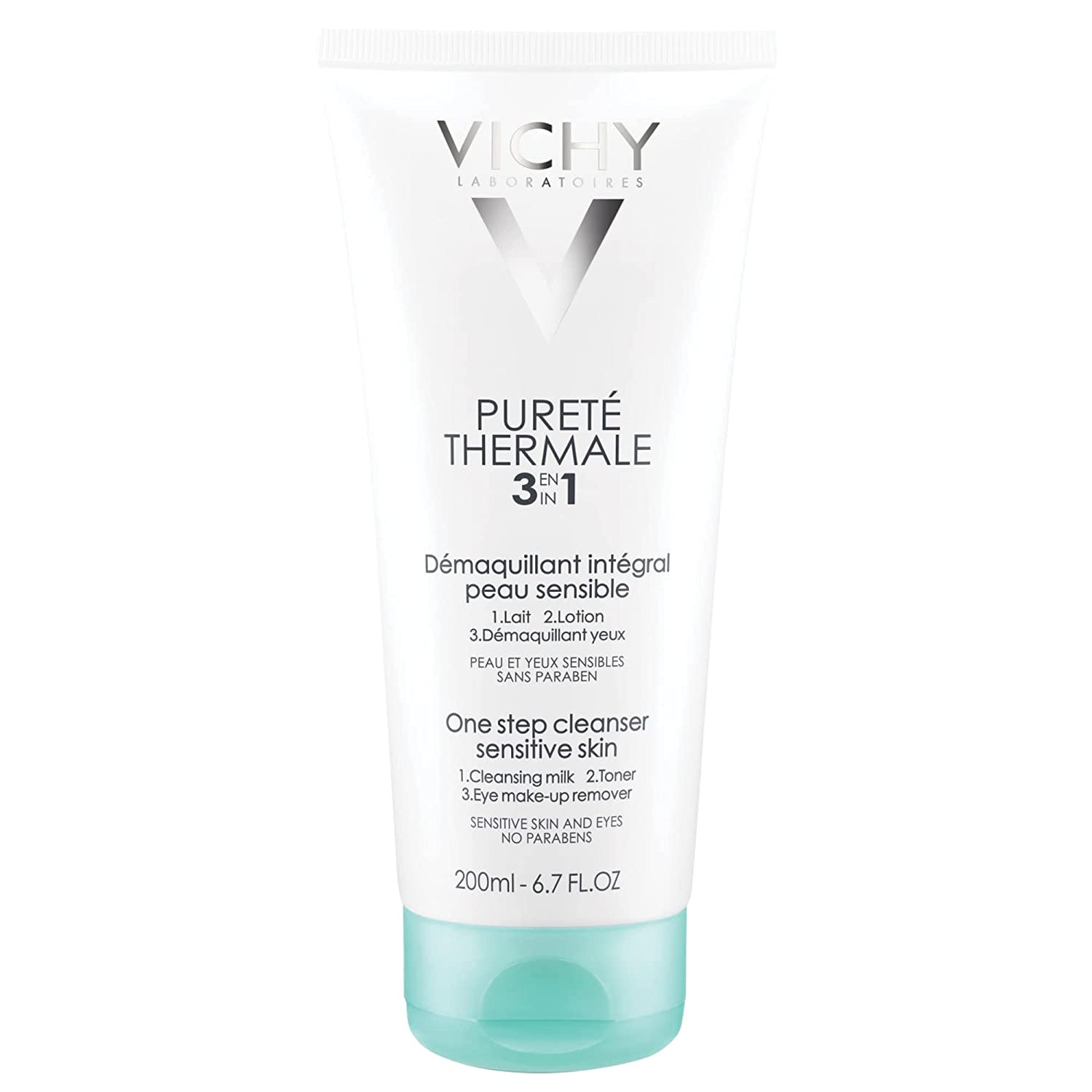 Vichy Pureté Thermal Cleansing Milk 3-in-1 200 ml, colour ‎no