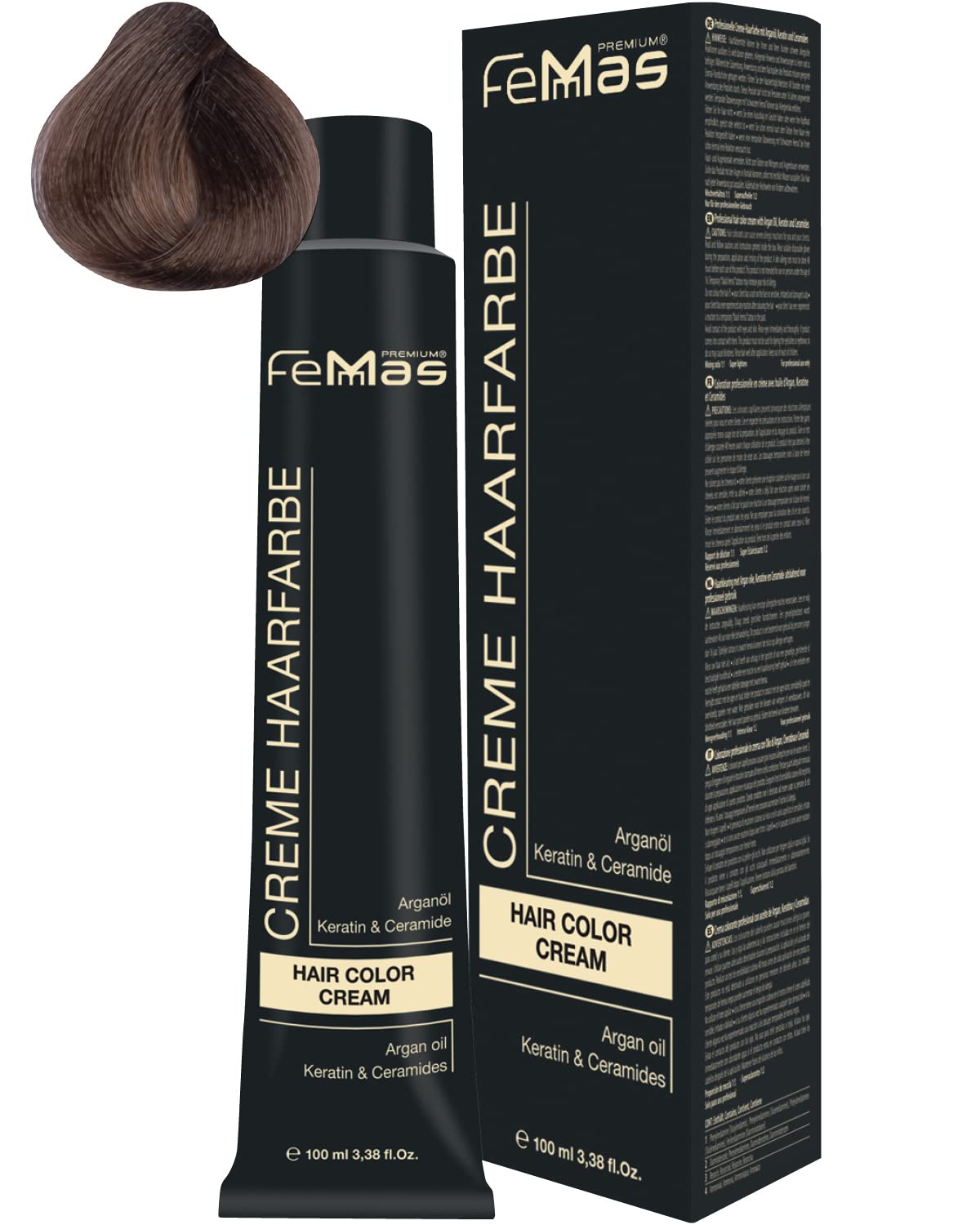 Femmas Hair Colour Cream 100 ml Hair Colour (Medium Blonde Sand 7.7), ‎medium 7.7