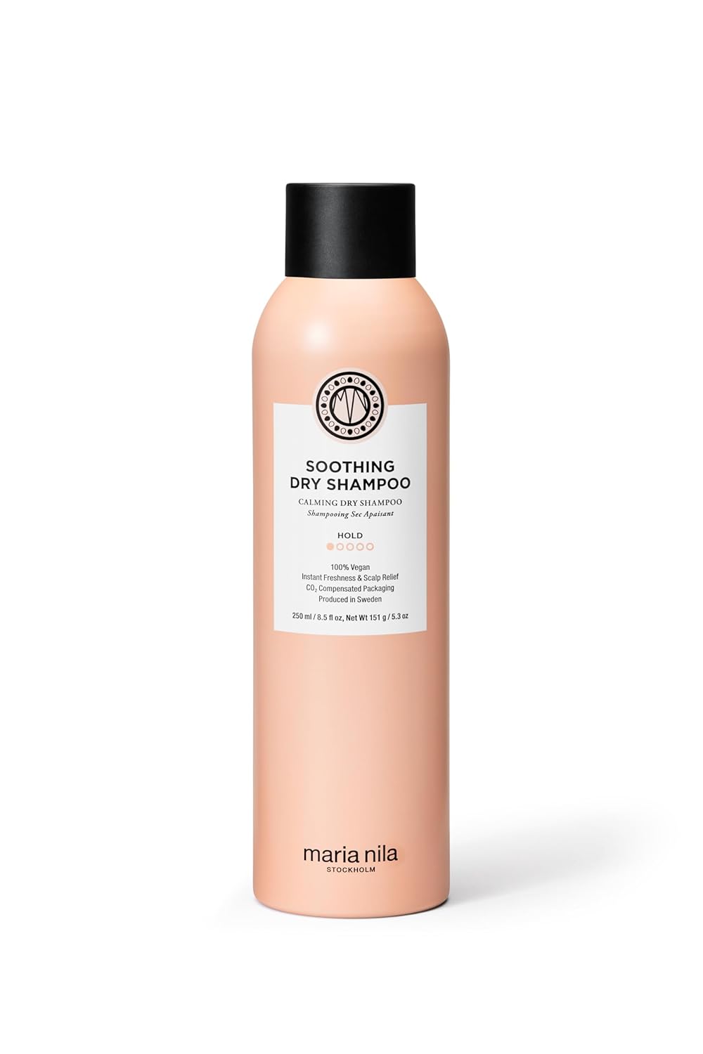 Maria Nila, Soothing Dry Shampoo 250 ml, 1/5 Hold, Refreshes Oily Hair and Soothes The Scalp, 100% Vegan & Sulphates/Parabens Free