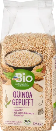 dmBio Quinoa, puffed, 125 g