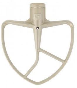 Kitchenaid Küchenhelfer beschichtet flach Schlägel für 7 Quart Bowl Lift Stand Mixer 7 Quart grau