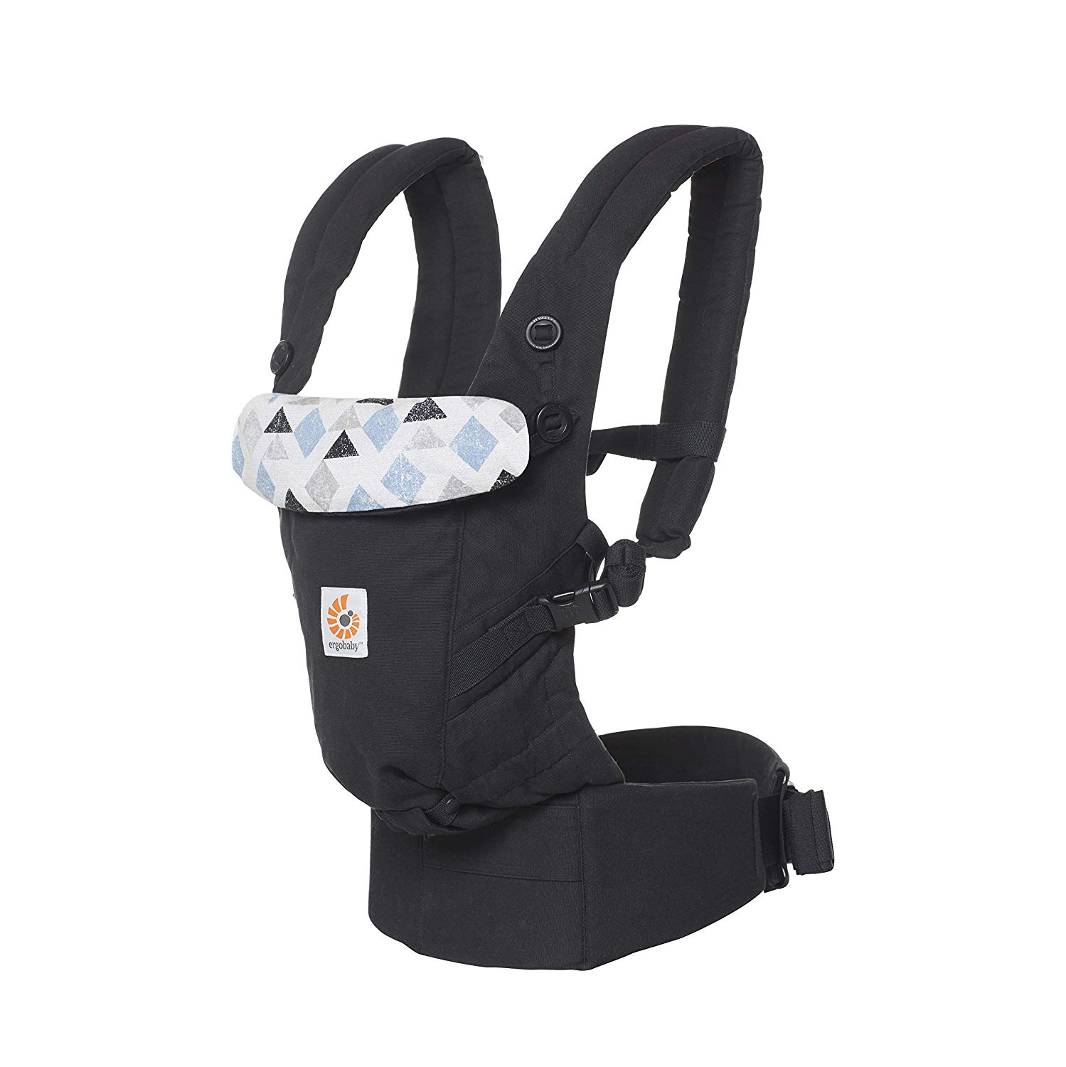 Ergobaby baby carrier for newborns, Adapt Grey 3-in-1 baby carrier system Ergonomic, baby carrier bag, front carrier