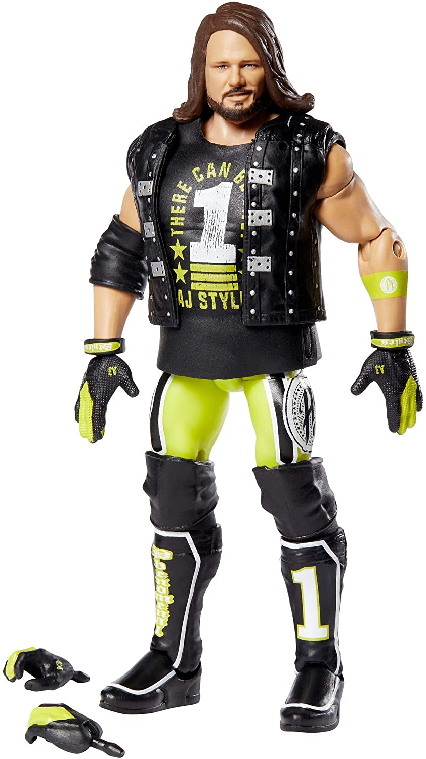 WWE GKP53 - Elite Collection Action Figure (15 cm) AJ Styles, Toys from 8 Y