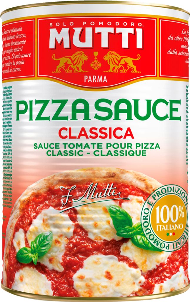 3x Mutti Pizza Sauce Classica 4kg