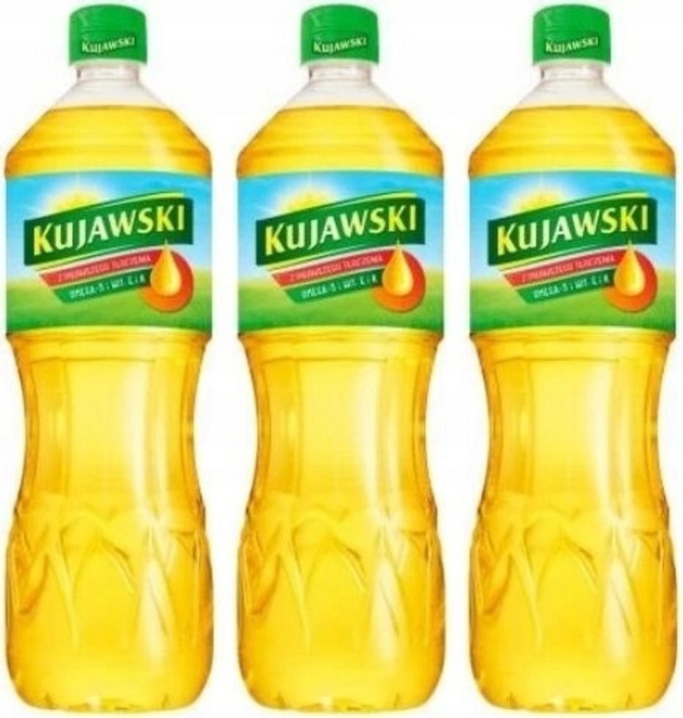 3x1L Pure vegetable oil rapeseed oil cooking oil