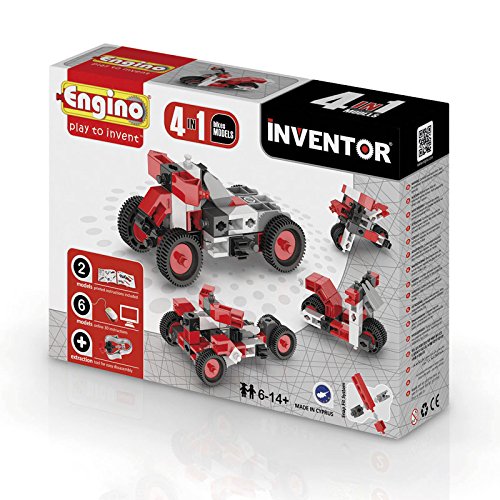 Engino-Inventor 0432 Construction Kit 4 In 1 Motorr
