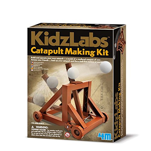 4M M Kidz Labs Catapult Making Kit Multi Colour