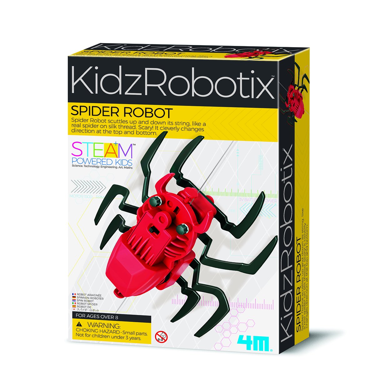 4M 4 M 403392 Kidz Robotix Spider Robot