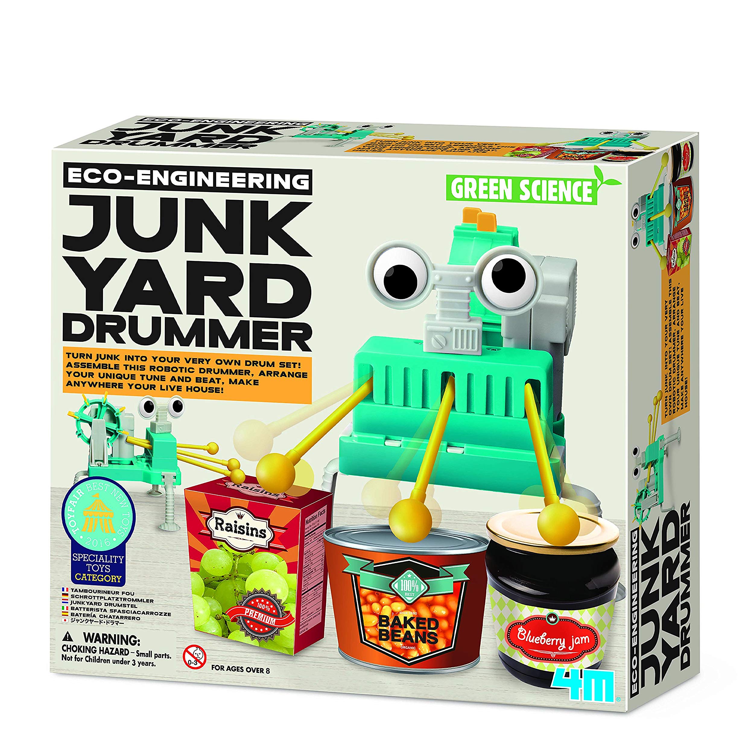 4M Eco Engineering Junkyard Drummer Kit