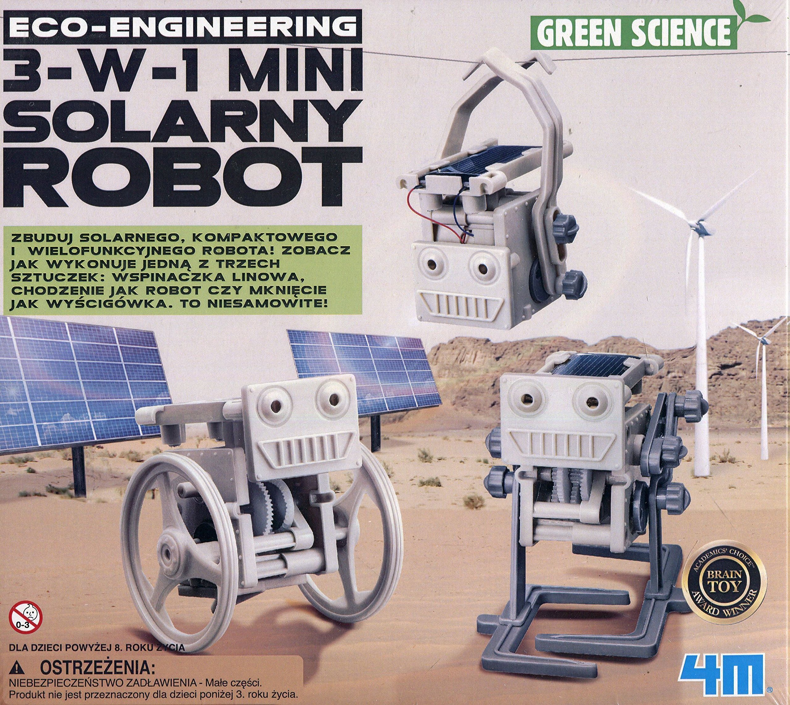 4M M Eco Engineering Mini In Solar Robot Toy