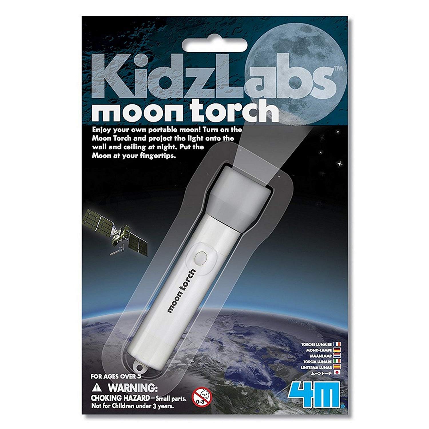 M Kidz Labs Moon Torch