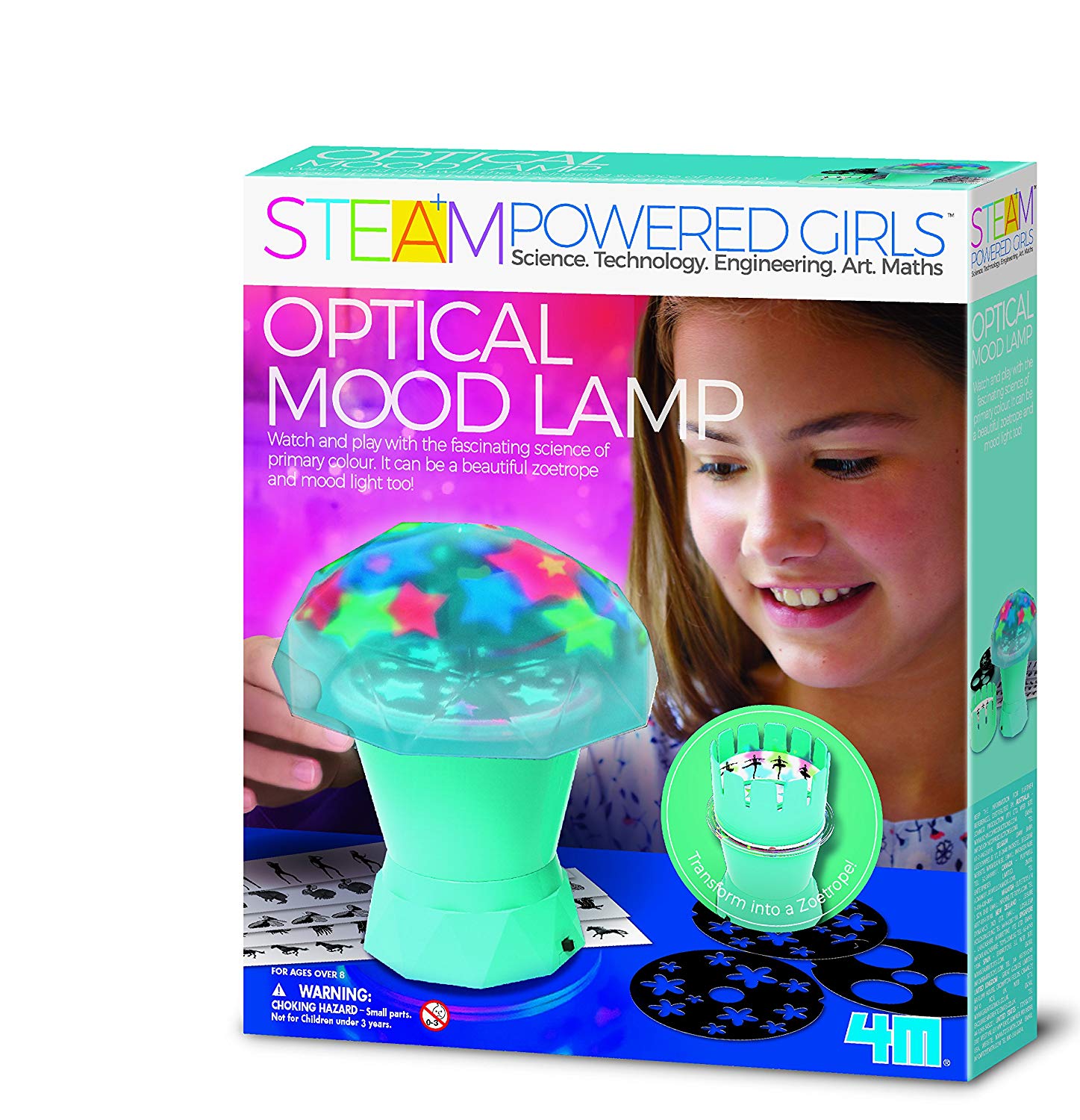 4M M Steam Powered Kids Optical Mood Lamp