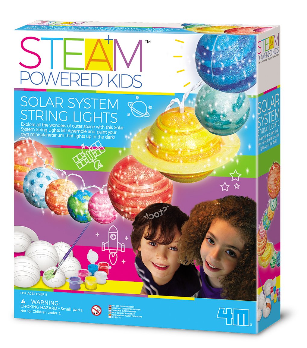 4M 4 M Steam Powered Kids – Solar System Fairy Lights