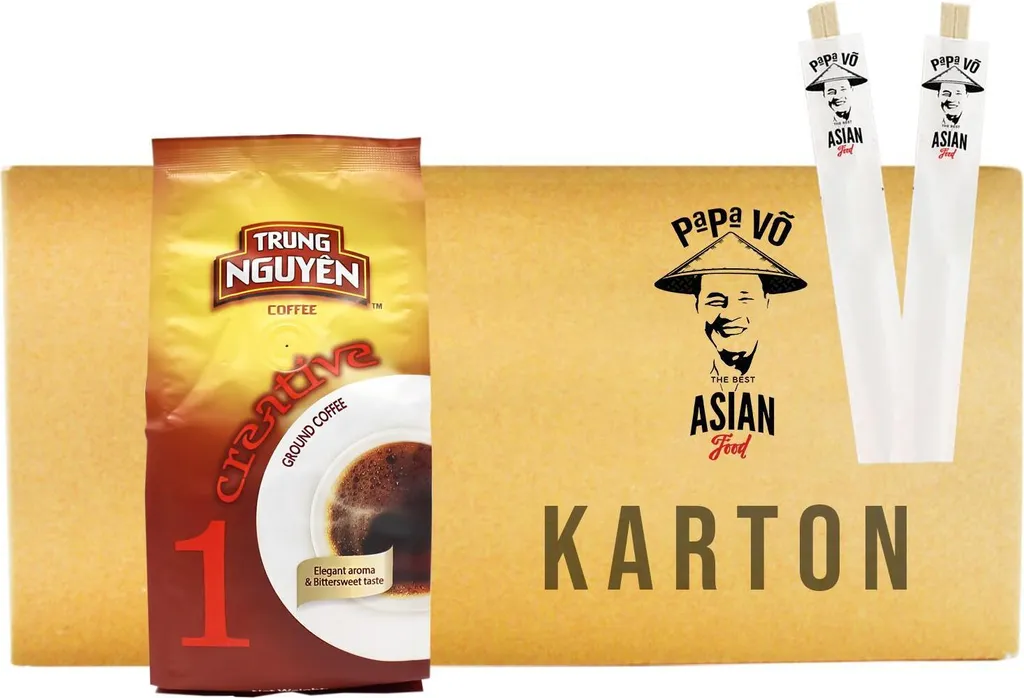 40x250g Trung Nguyen Creative 1 Vietnam Coffee Culi Robusta ground