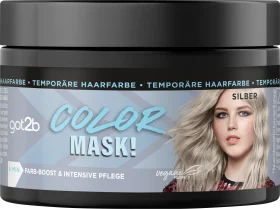 Hair tint color mask, color-boost silver, 150 ml