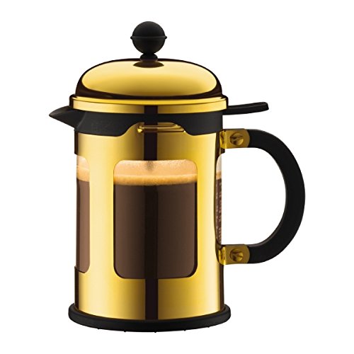 Bodum 11171 17 Chambord Coffee Maker Jug With Spout 0.5L Gold