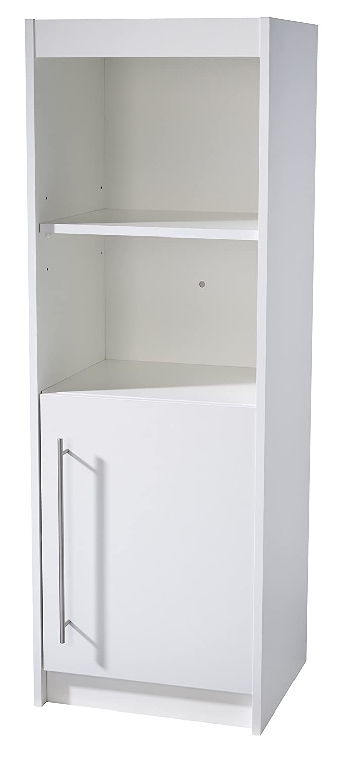 roba Maren Standing Shelving Unit with Two Open Compartments and a Cupboard Door, Children\'s Room Shelf,