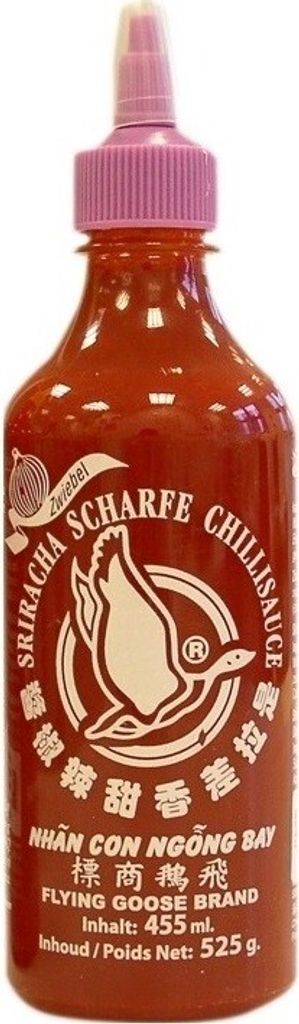 [ 455ml ] FLYING GOOSE Sriracha hot chili sauce with ONIONS