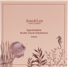 Jean & Len Lidschattenpalette Nude Coral Elements, 9 g