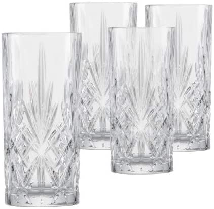 Schott Zwiesel 121878 Long Drink Glasses Set of 4 from the Show Collection Size 79 Made of Glass Dishwasher Safe Capacity 368 ml Crystal