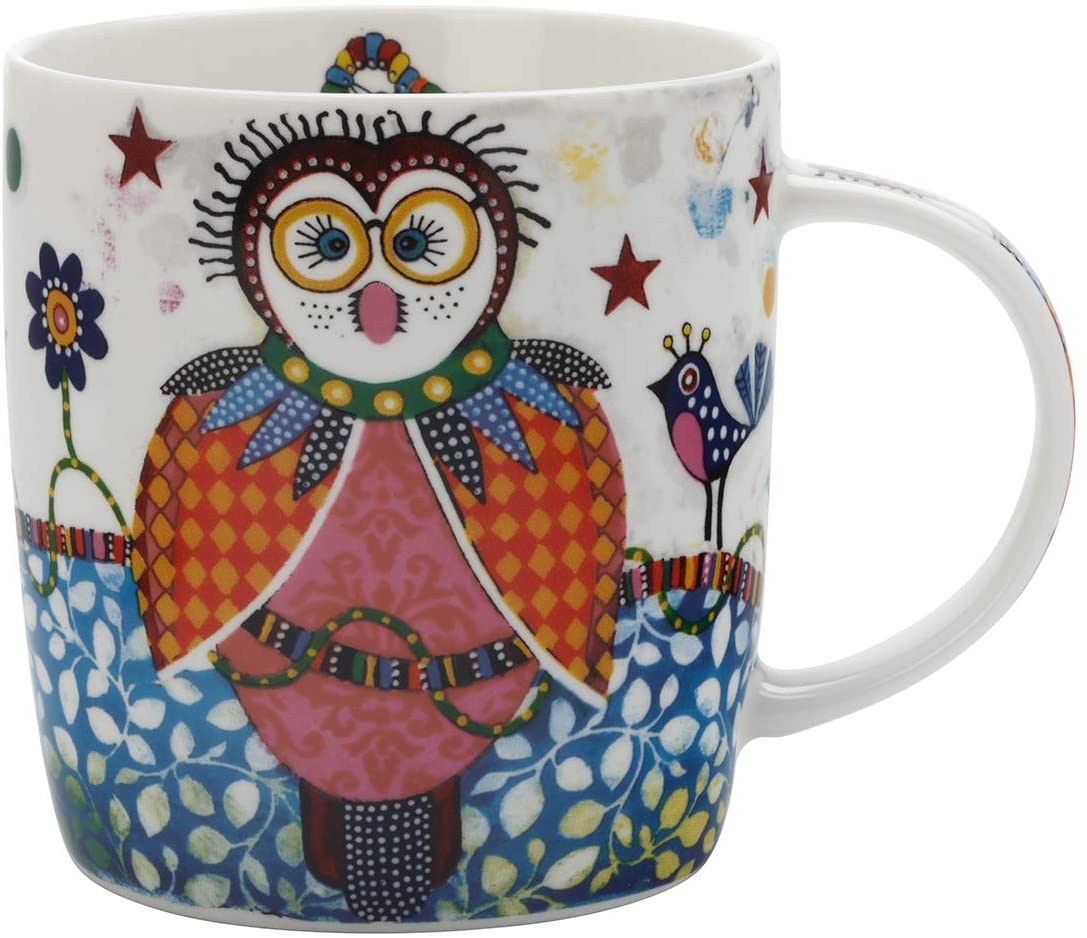 Mug Smile Style Boobook Owl 400ml H 9,5 cm Maxwell & Williams