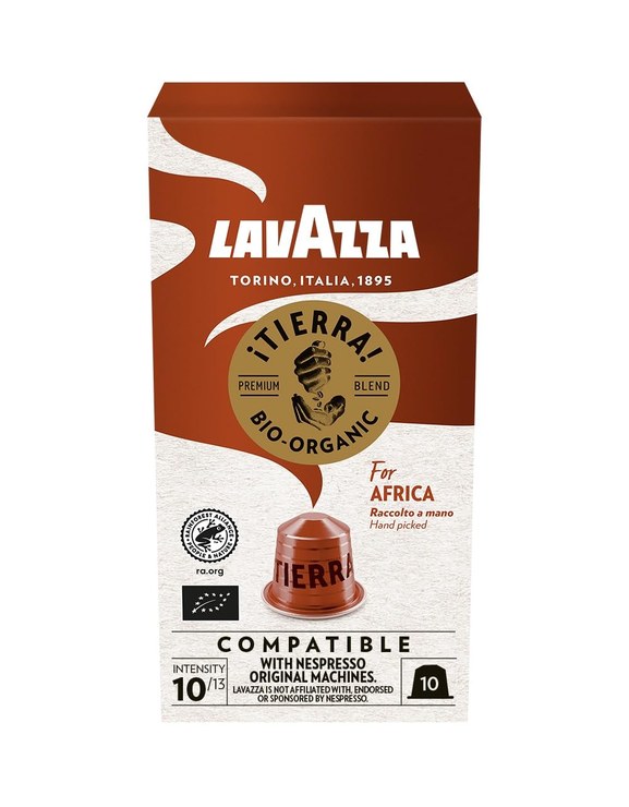 Lavazza Espresso Tierra for Africa Organic 10 Capsules