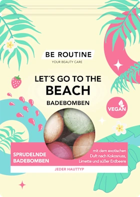 Bath bombs let's go to the beach (6x50 g), 300 g