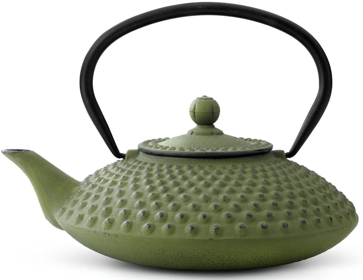 Bredemeijer 1.25 L Cast Iron Teapot Jing, Green