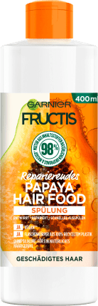 Fructis Conditioner HAIRFOOD Papaya, damaged hair, 400 ml