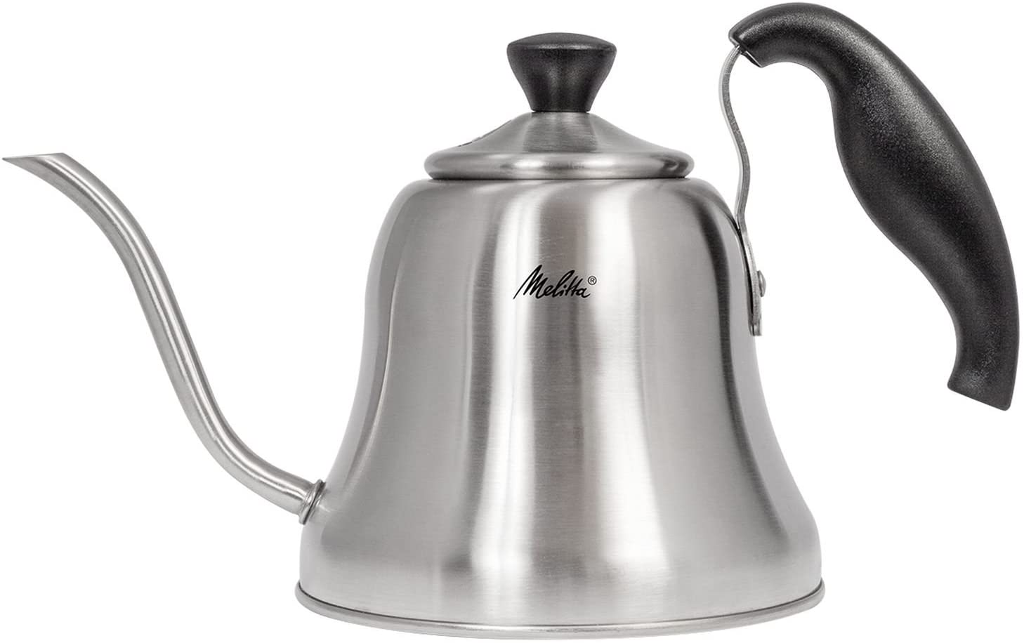 Melitta Hand Brewing Kettle with Gooseneck Spout, Stainless Steel, 0.7 Litre, 217649