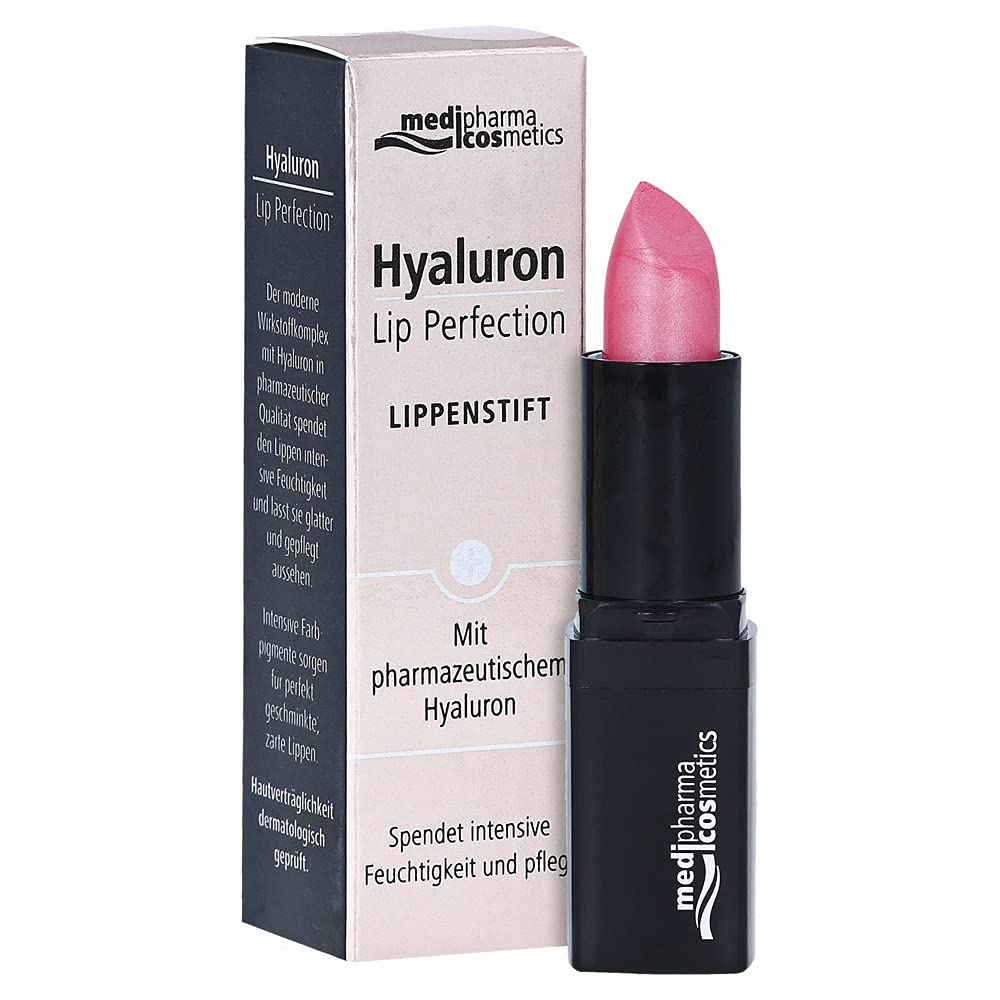 medipharma Cosmetics Hyaluron Lip Perfection Lipstick Rose 4 g, ‎rosarot