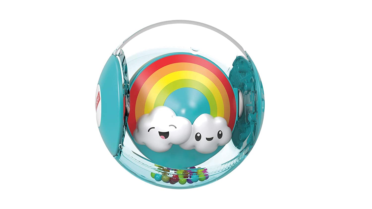 Fisher-Price GJF68 Rainbow Ball Baby Toy with 2 Playing Options, from 9 Months