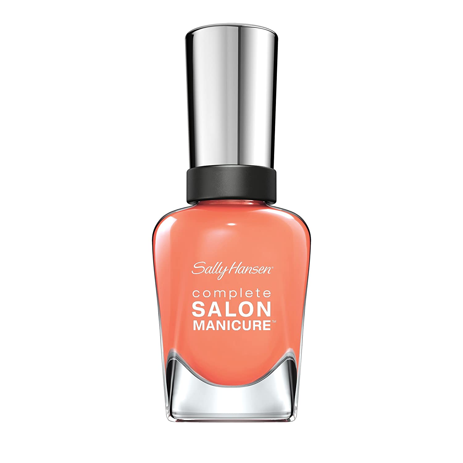 Sally Hansen Complete Salon Manicure Nail Polish Colour 547 Peach of Cake Peach / Salmon 15 ml, ‎peach