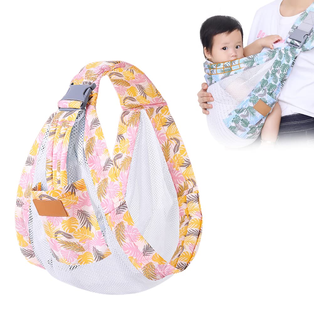 ARTOCT Sling Baby Carrier,Breathable Baby Sling, Adjustable Baby Wrap,3D Mesh Baby Carrier Wrap with Thick Shoulder Straps and Pocket for Pool Beach