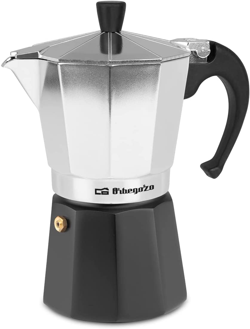 Orbegozo KFM 630 - coffee machine, 6 cups, black / silver