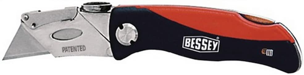 Utility Knife with Foldable Handles + 5KLINGEN Dual-ComponentHandle.