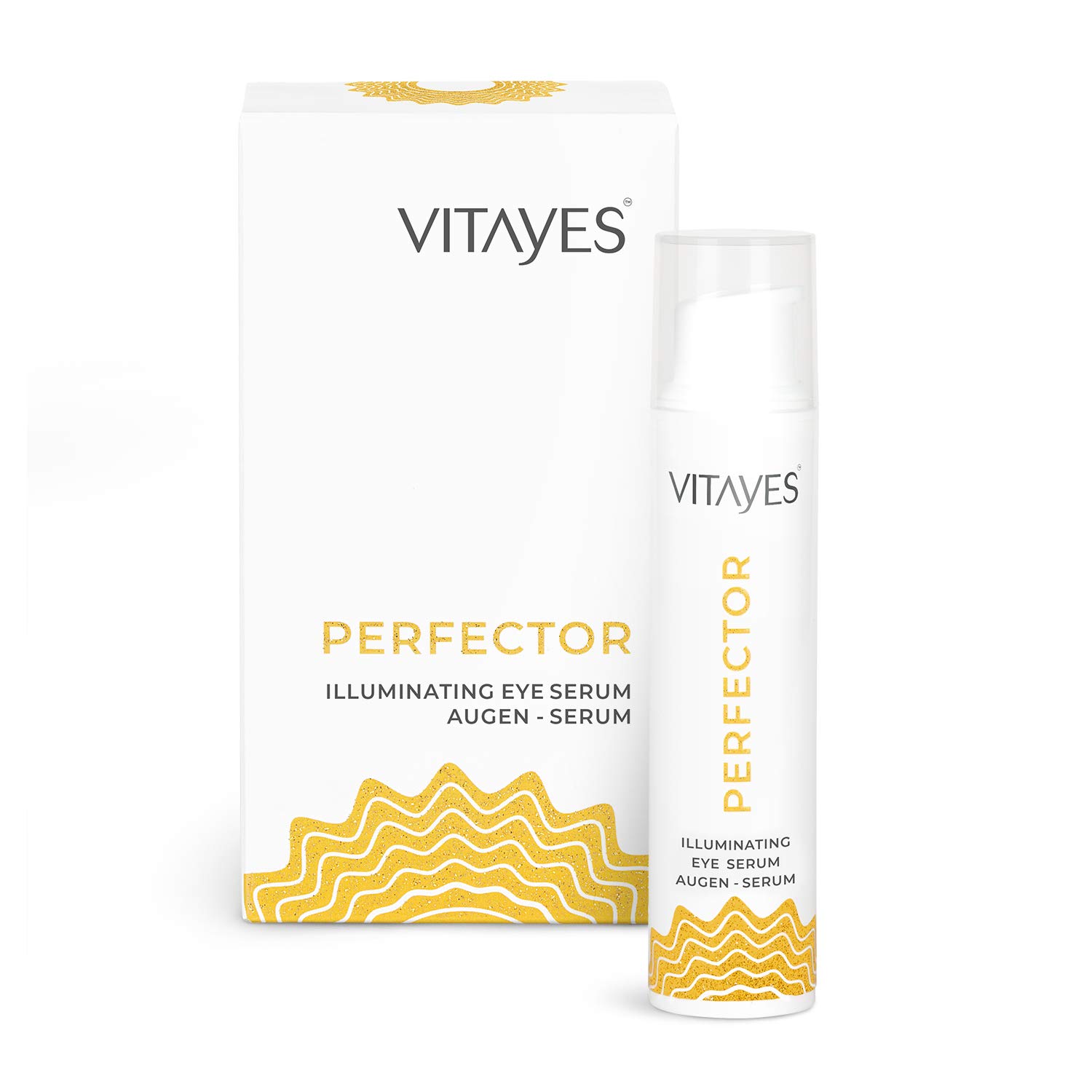 vitayes Vitayes, Perfector, Eye Gel/Serum, Eye Cream with Anti-Ageing Instant Effect for Light Wrinkles Unique instant brightening effect against dark circles. Content lasts for over 3 months.