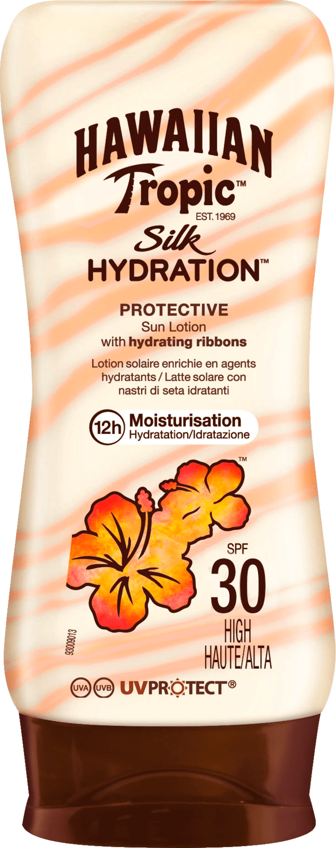 Hawaiian Tropic Sun Lotion, Silk Hydration, Spf 30, 180 Ml