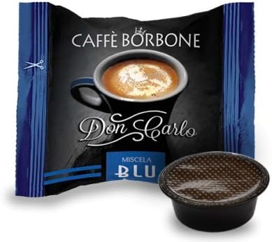 Don Carlo Caffè Borbone Coffee Capsules Compatible with A Modo Mio Blue St 50 100 200 300 400 500 500