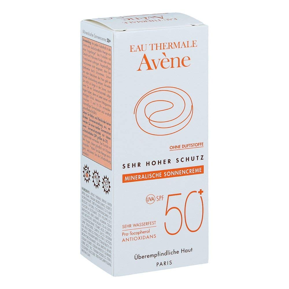 Unbekannt Avene Sun Cream SPF 50+ Mineral 50 ml