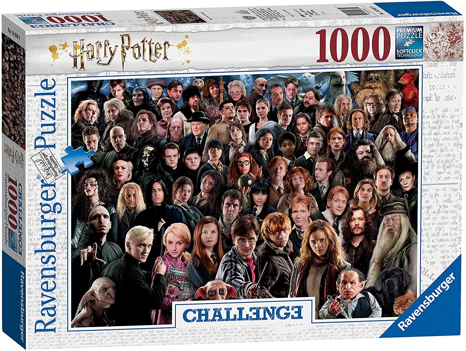 Ravensburger Jigsaw Puzzle, 1000 Pieces, Harry Potter, Multicoloured