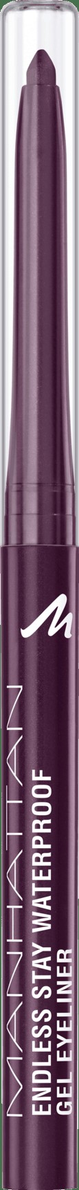 MANHATTAN Cosmetics Endless Stay Waterproof Gel Eyeliner Ripe Plum 009, 0,26 G