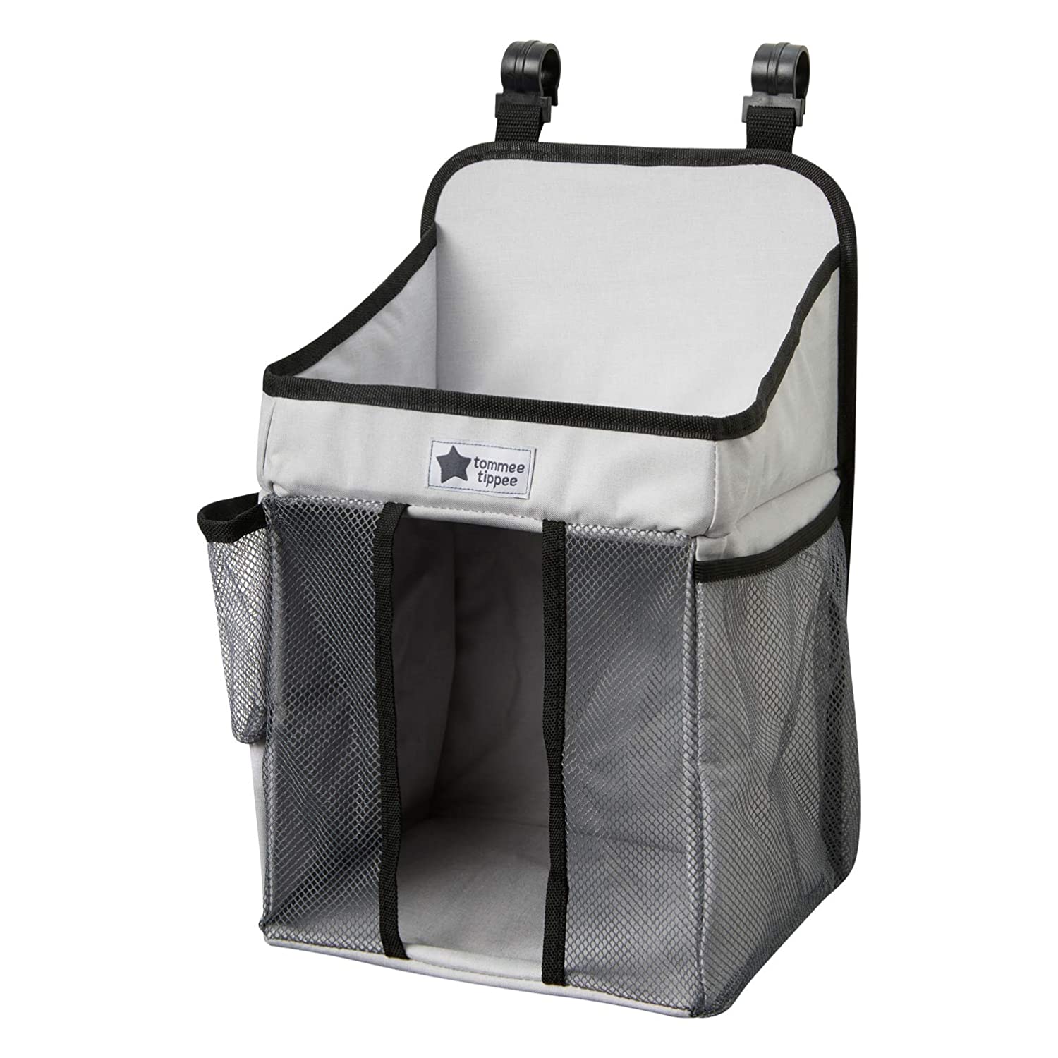 Tommee Tippee Easi Change Foldable Changing Table Organiser Holds up to 50 Nappies Grey/Black