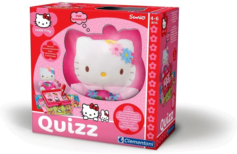 Clementoni - 62572 - Electronic Learning Game - Hello Kitty Quizz